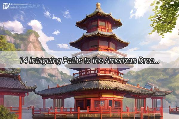 14 Intriguing Paths to the American Dream How Chinese Immigrants Navigate the Journey